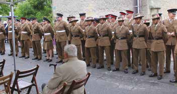 Les soldats de la 3ème division Britannique