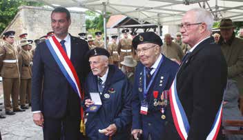 Remise de médailles