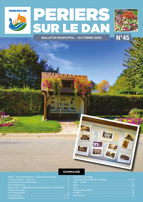 Bulletin municipal Périers sur le Dan n°45