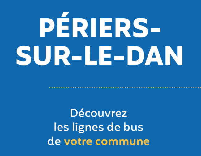 Lignes de Bus 2022 à Périers-sur-le-Dan