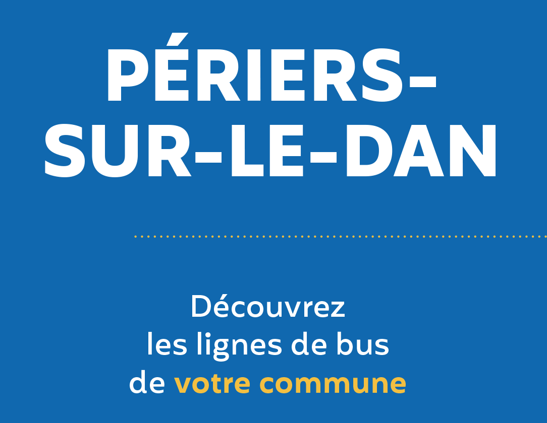 Lignes de Bus 2022 à Périers-sur-le-Dan Lignes de Bus 2022 à Périers-sur-le-Dan